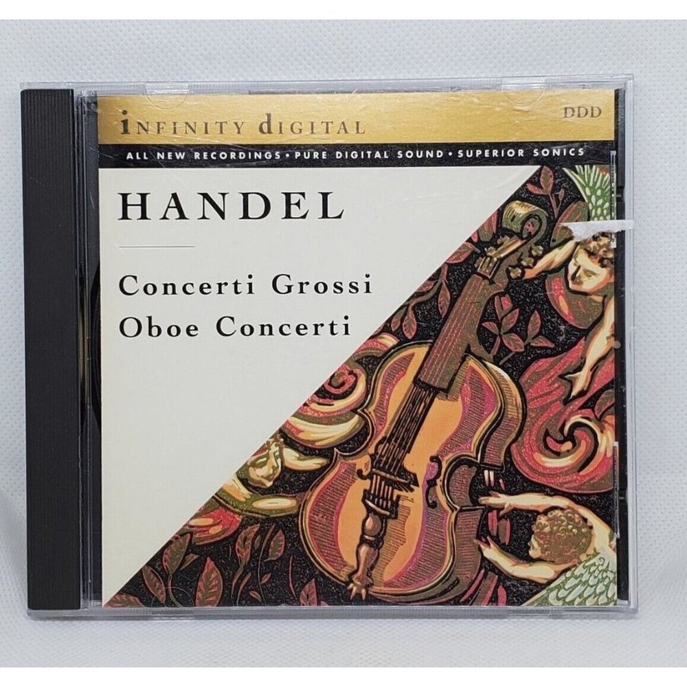 Handel Infinity Digital Concerti Grossi Oboe Concerti Classical CD No Scratches